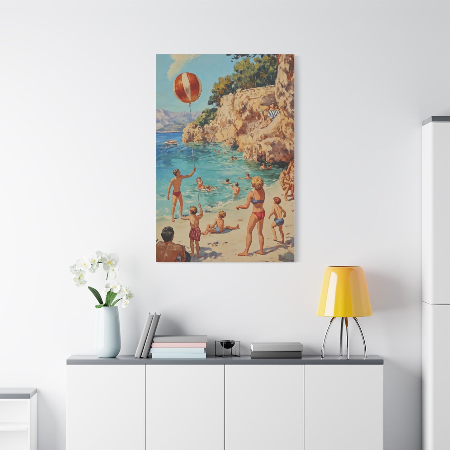 Évasion Ensoleillée sur la Plage Méditerranéenne