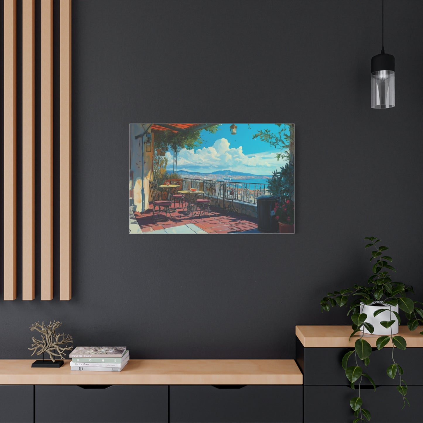 Évasion méditerranéenne sur votre terrasse