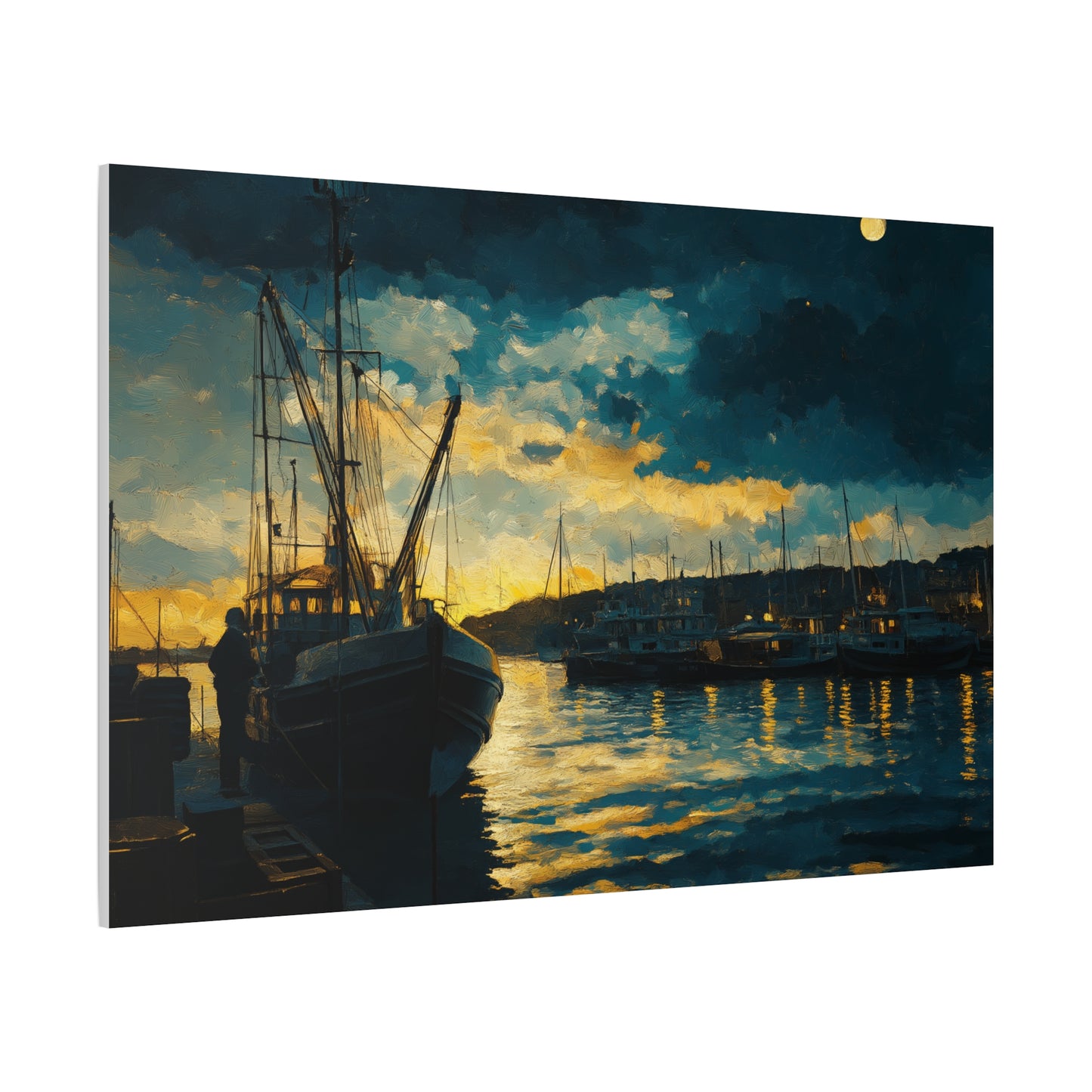Crépuscule Maritime Serein