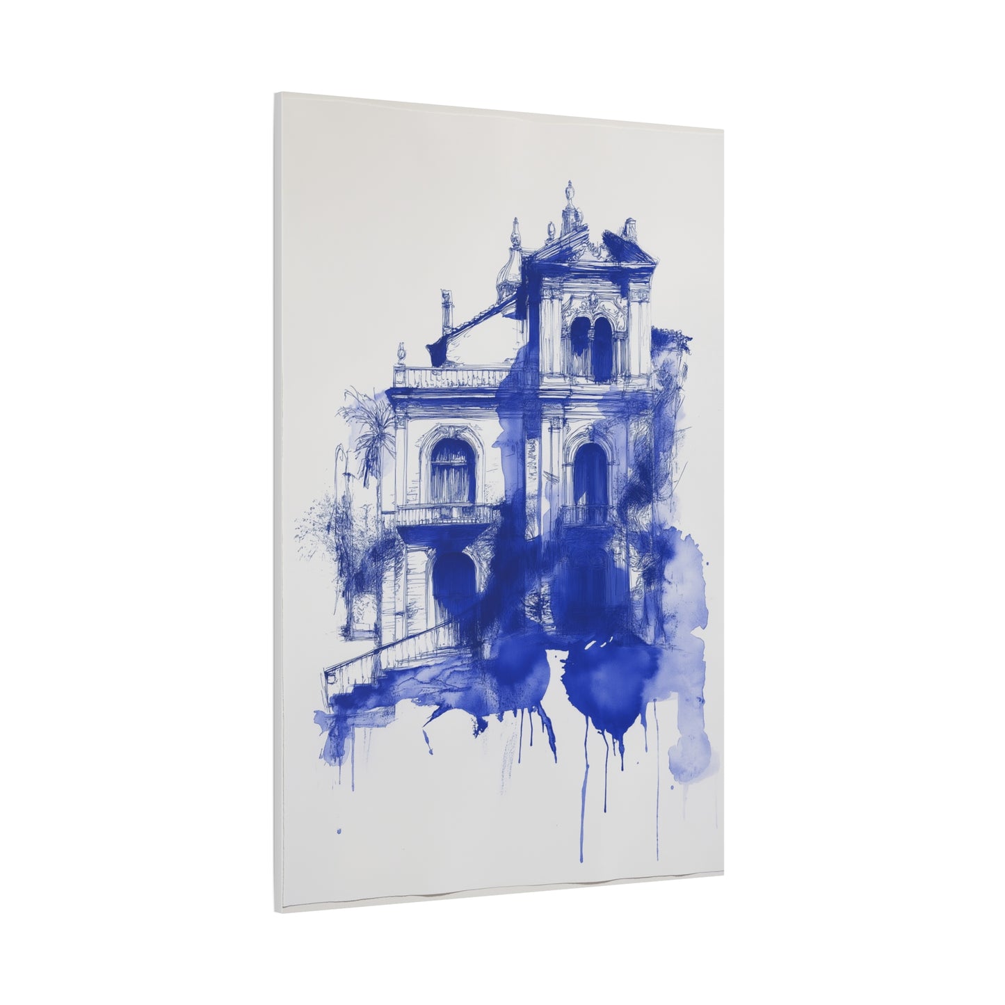 Élégance Bleue : Château Mystérieux