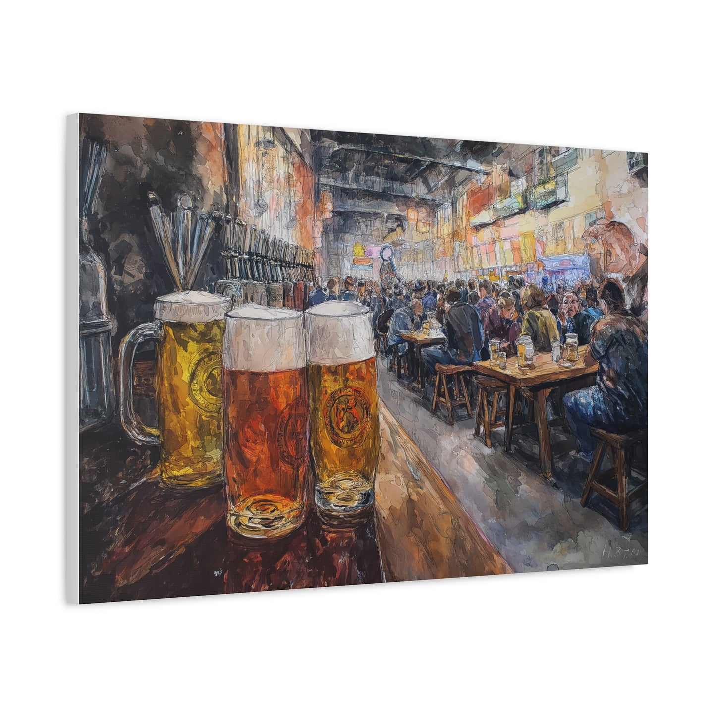 Ambiance festive à l'Oktoberfest
