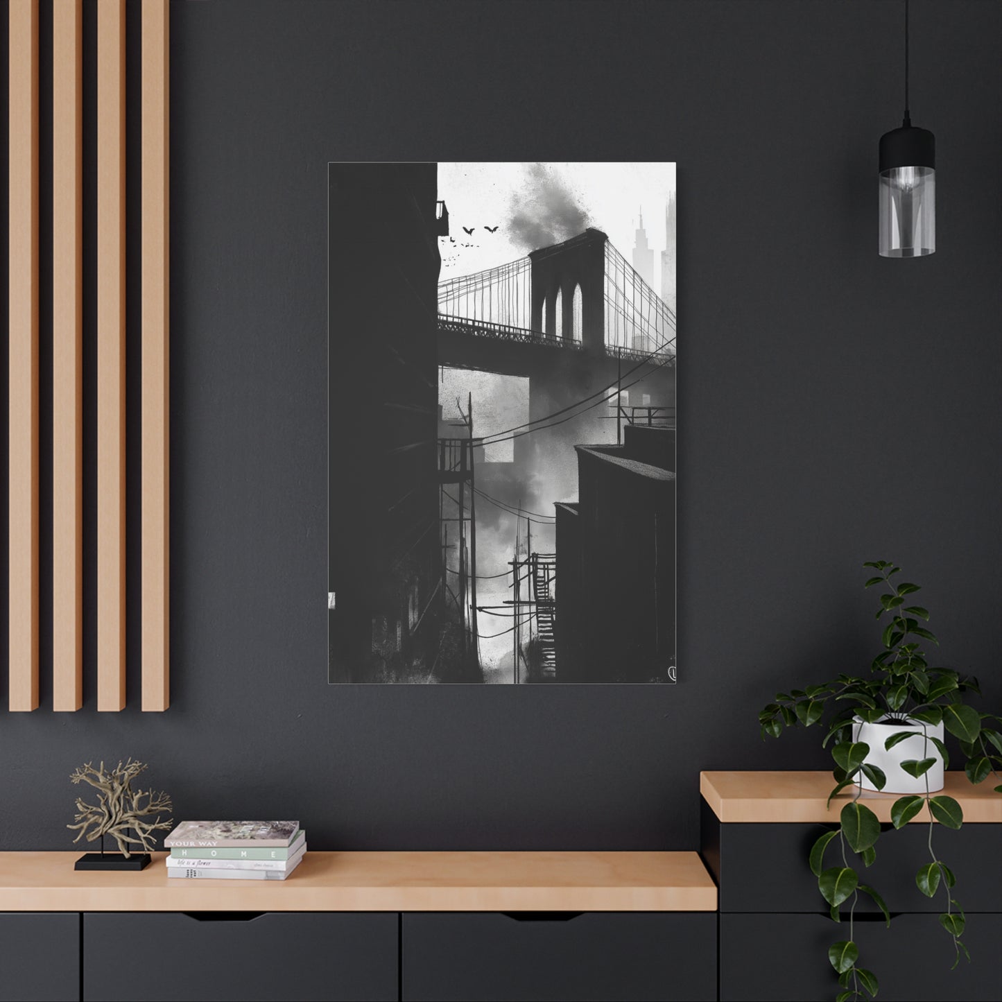 Pont de Brooklyn en Ombres Urbaines