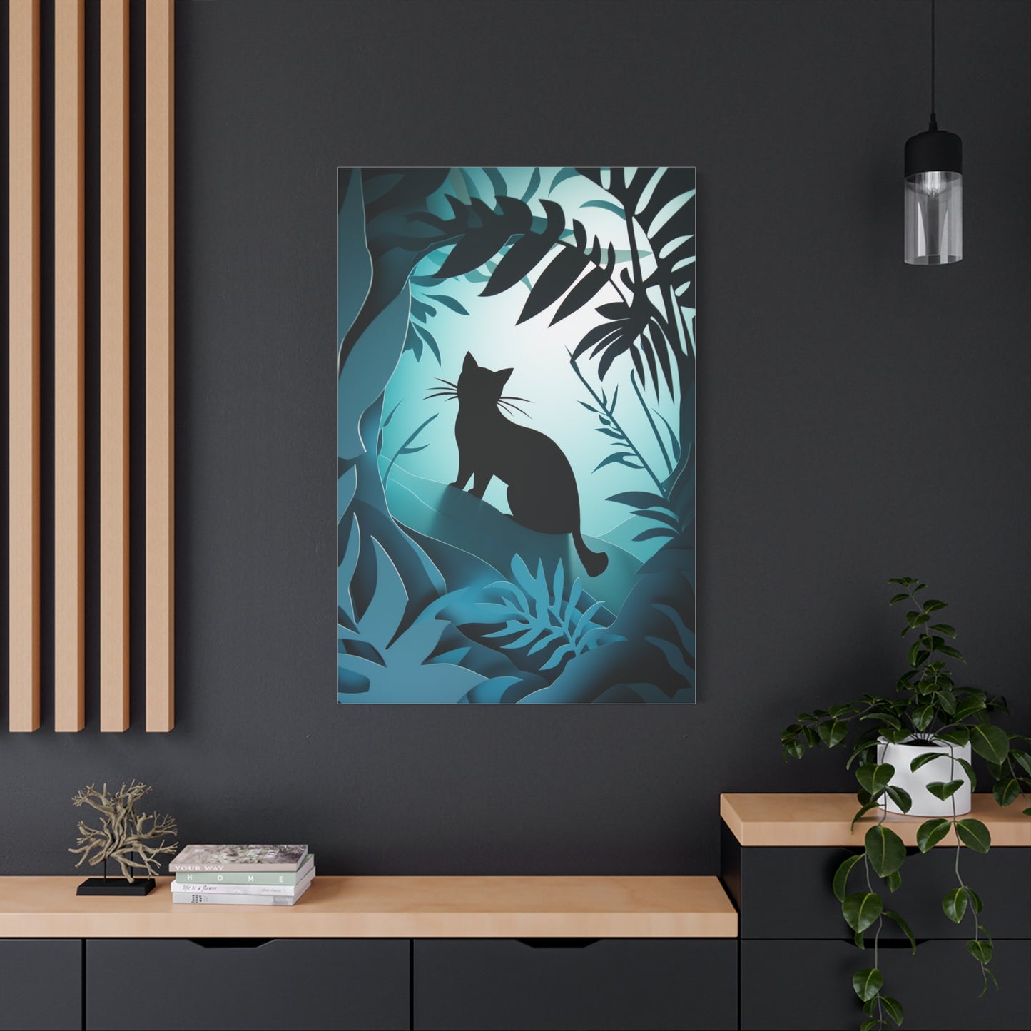 Mystère Félin dans la Jungle Sereine