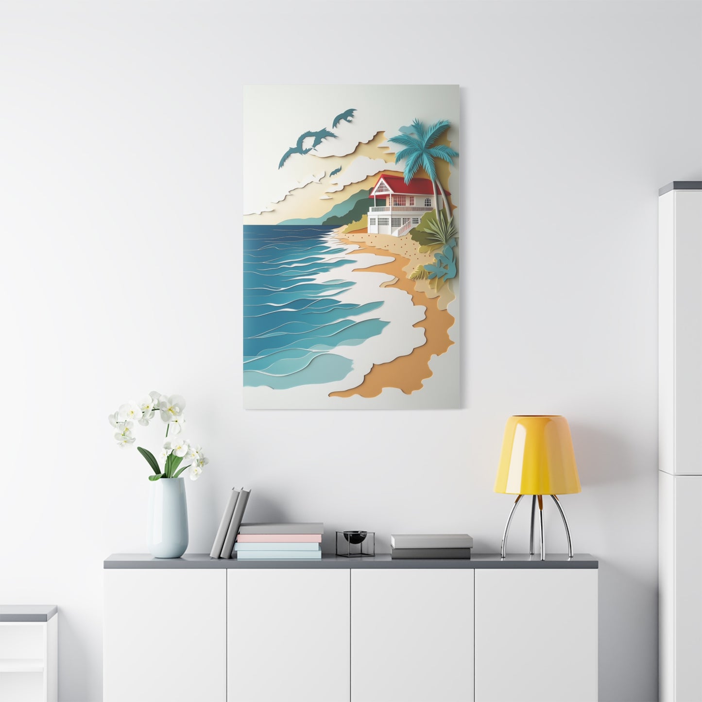 Évasion Tropicale : Art de Rêve