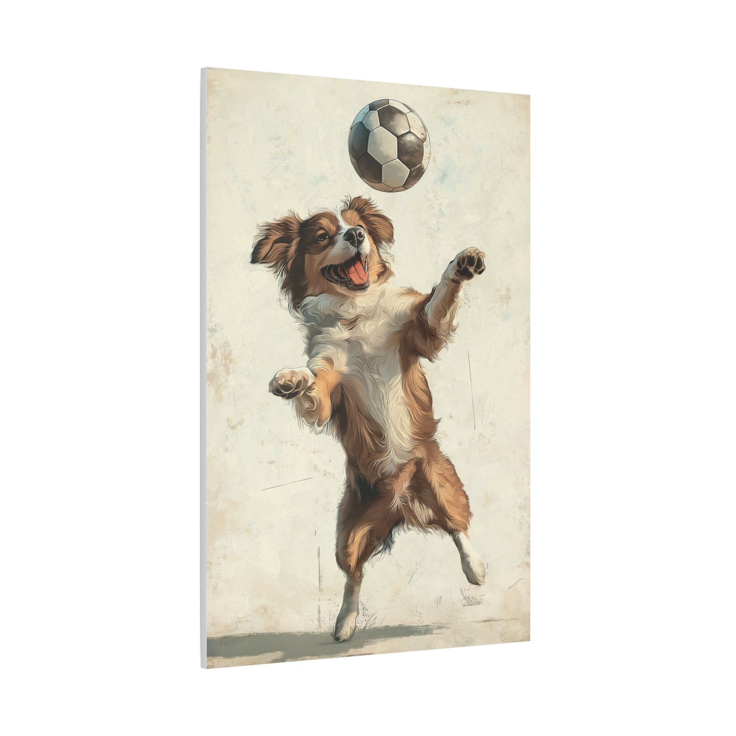 Champion de Football à Quatre Pattes