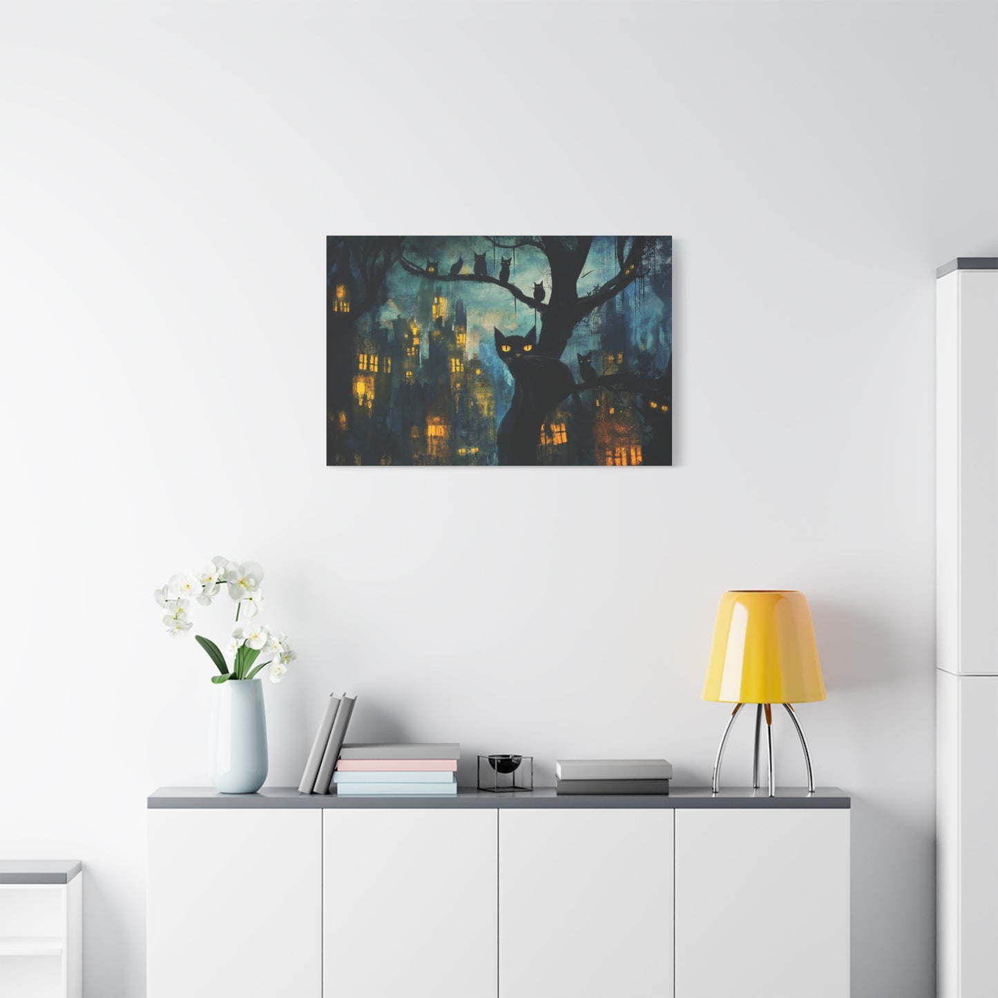 Mystère Nocturne des Chats Illuminés