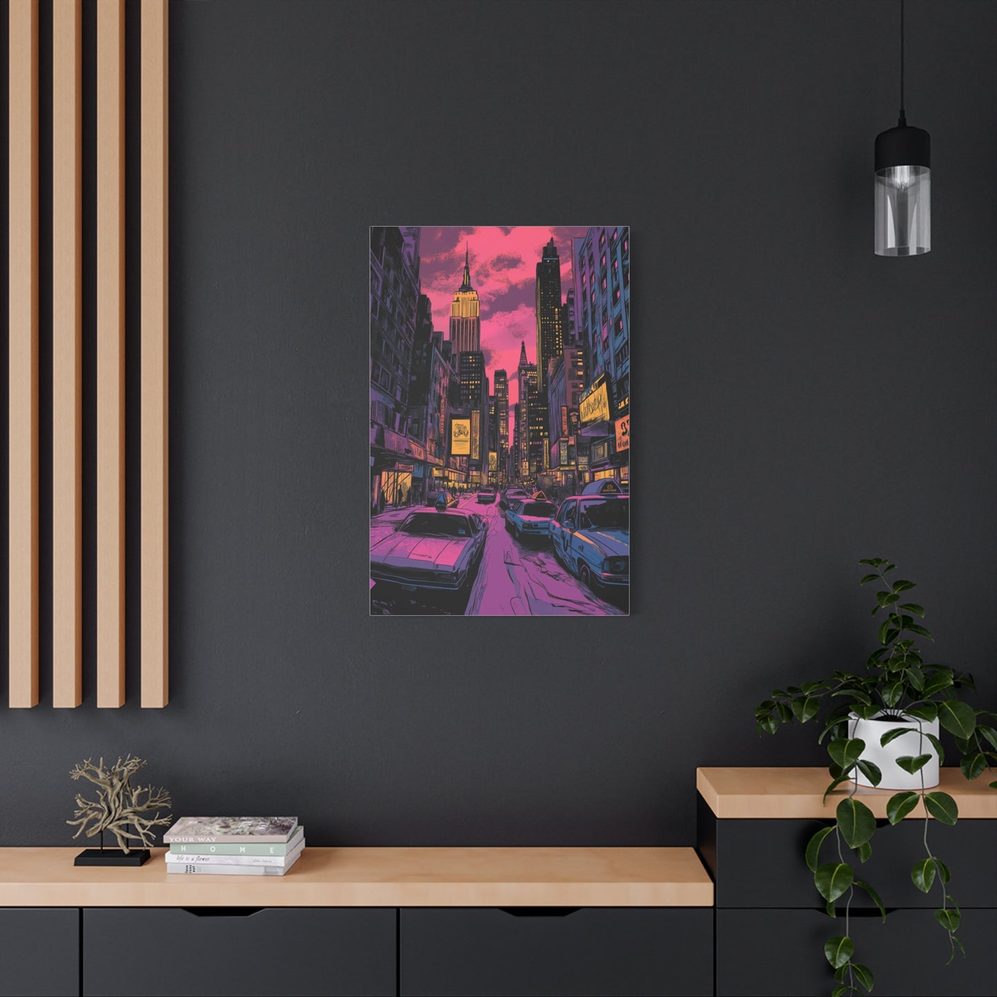 Crépuscule Urbain à New York