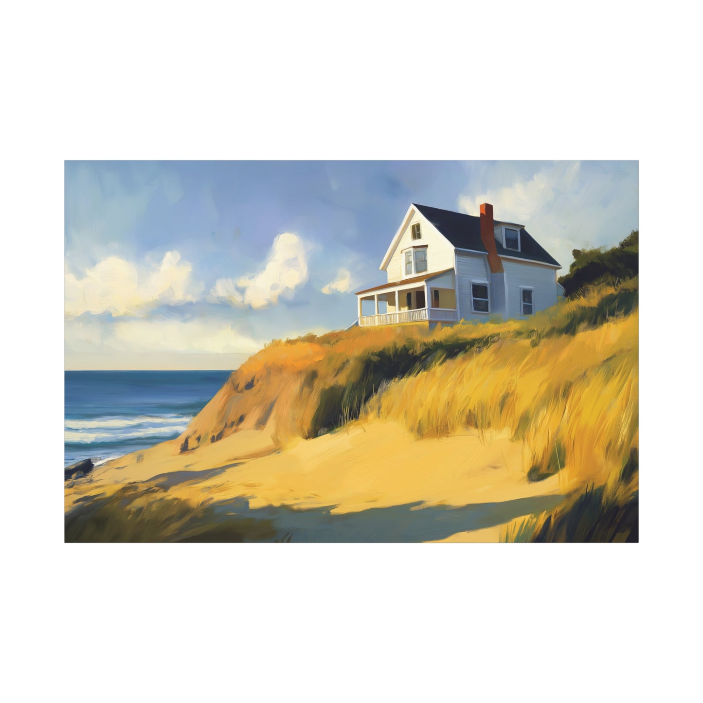 Maison Rêveuse au Bord de Mer
