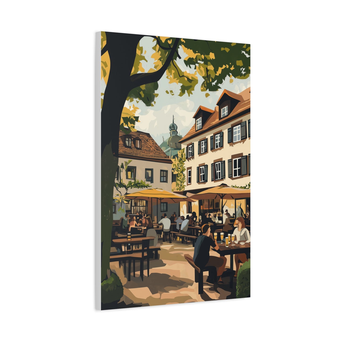 Évasion Enchantée dans un Biergarten à Munich