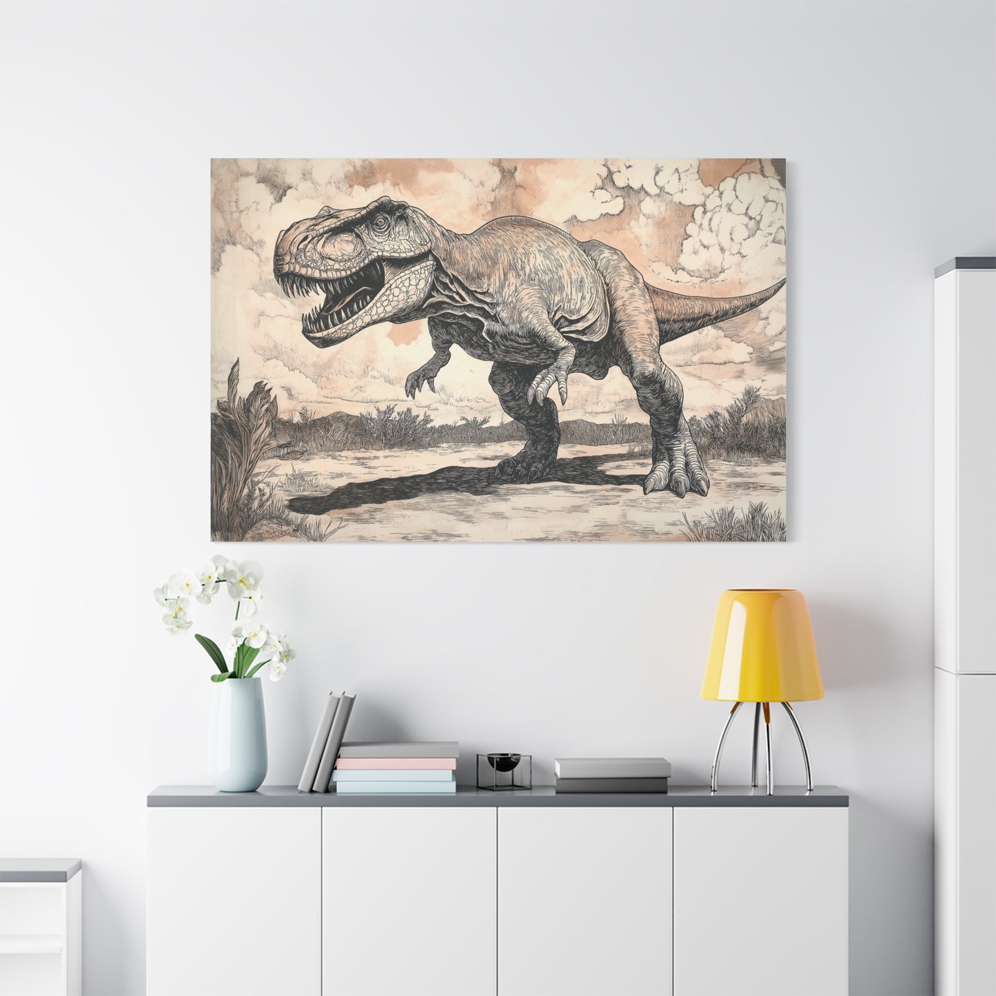 T-Rex : La Force Jurassique en Action