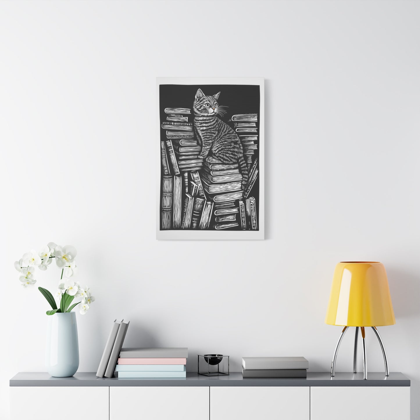 Chat Bibliophile: L'élégance Littéraire