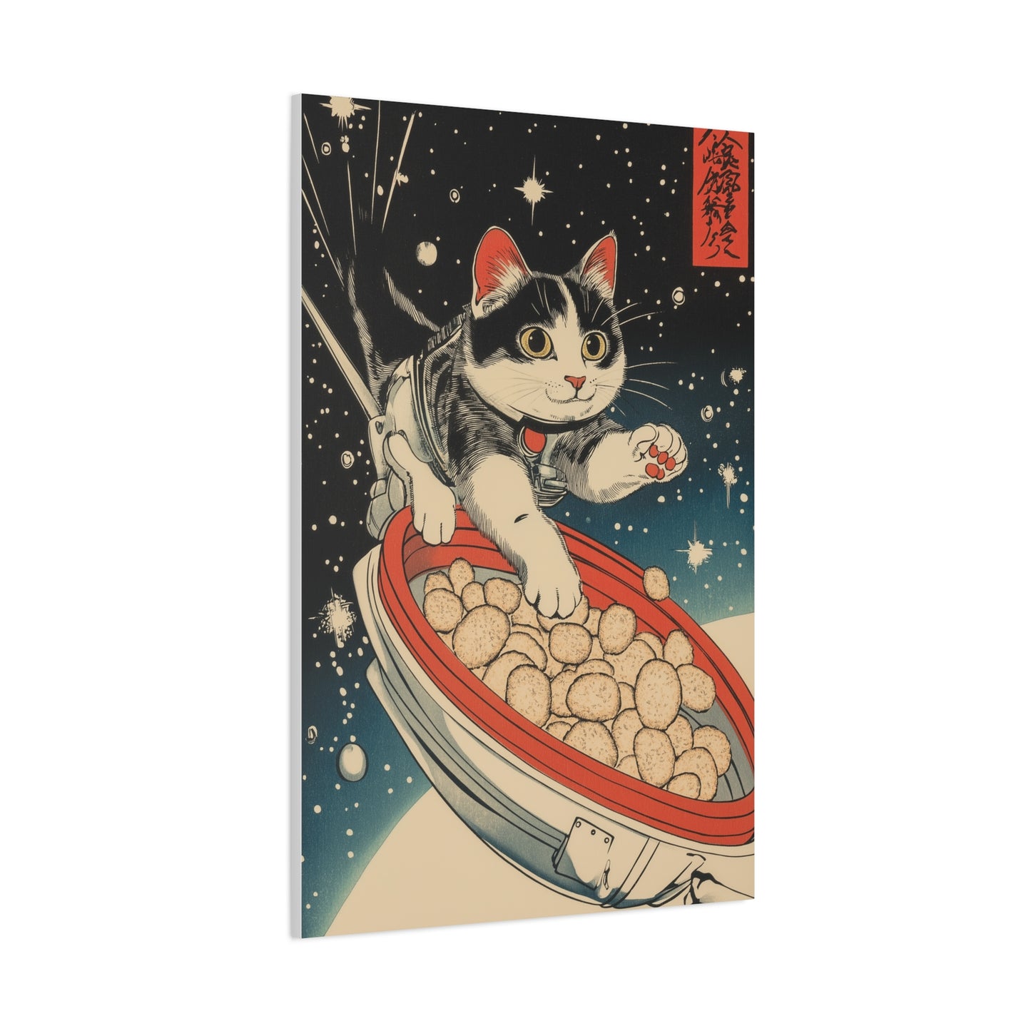 Chat Astronaute en Mission Spatiale