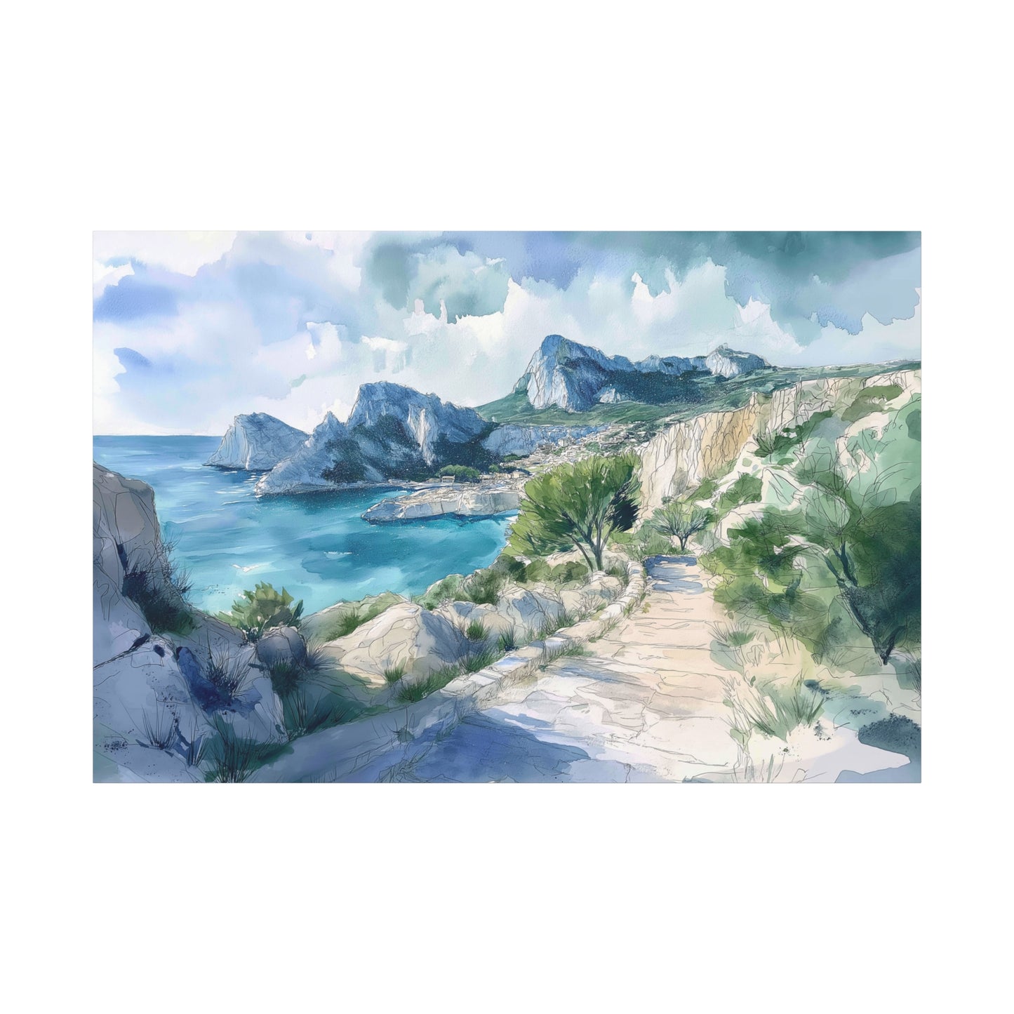 Evasion Provençale: Chemin Vers la Mer