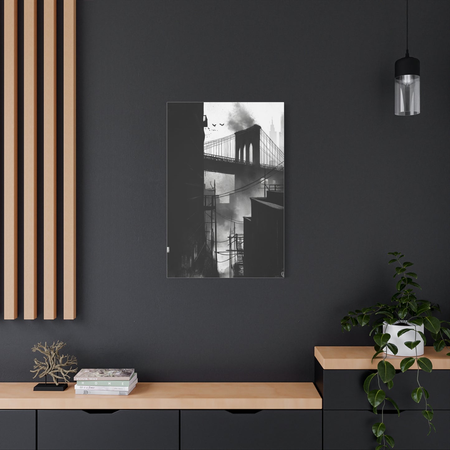 Pont de Brooklyn en Ombres Urbaines