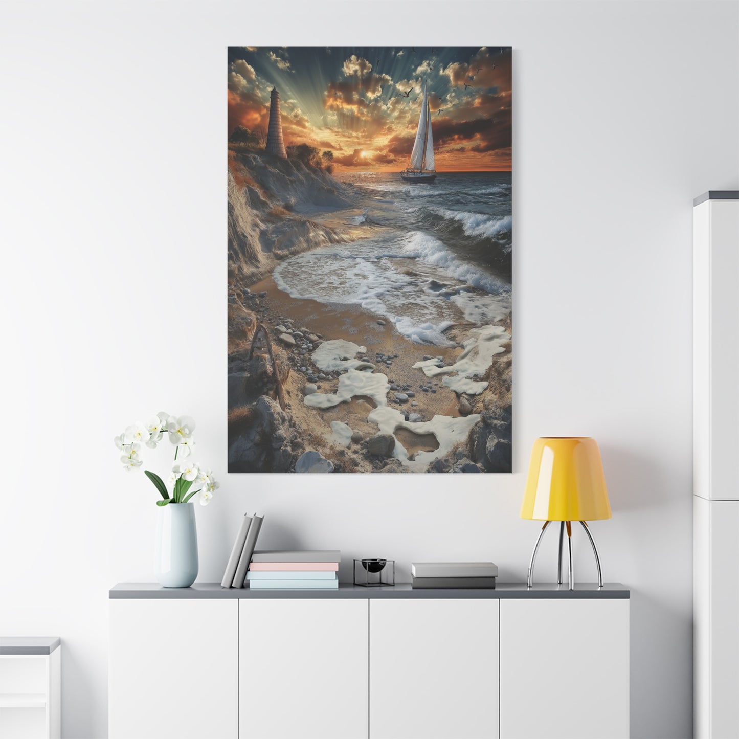 Évasion au Coucher du Soleil Marin