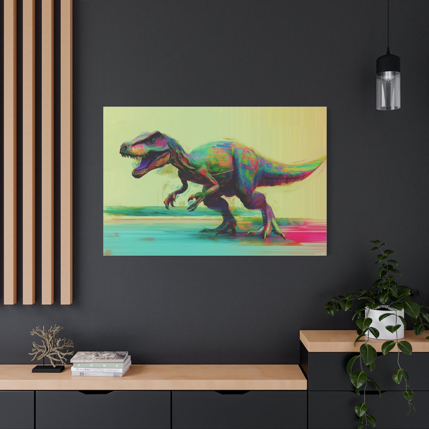 Explosion de Couleurs Jurassiques