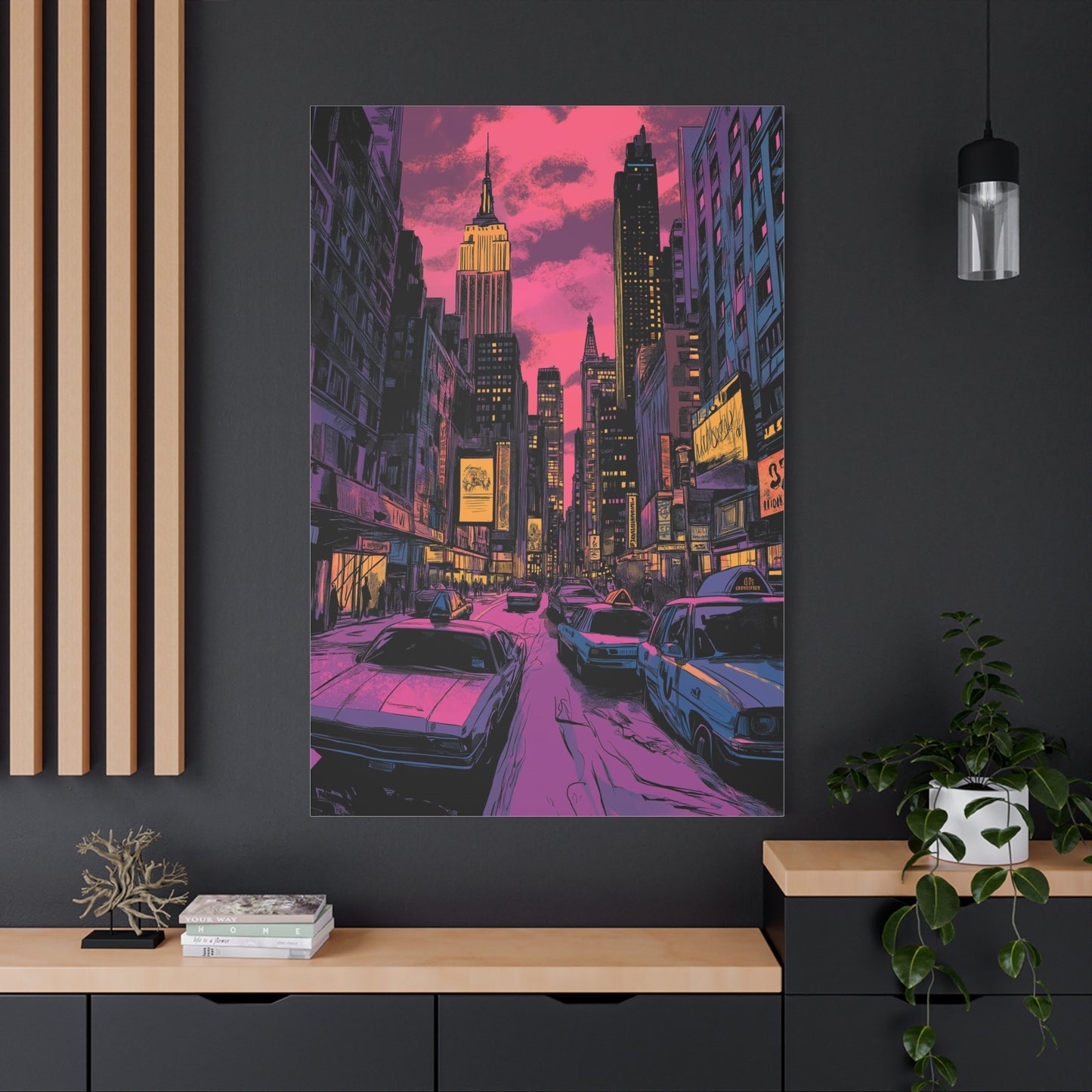 Crépuscule Urbain à New York