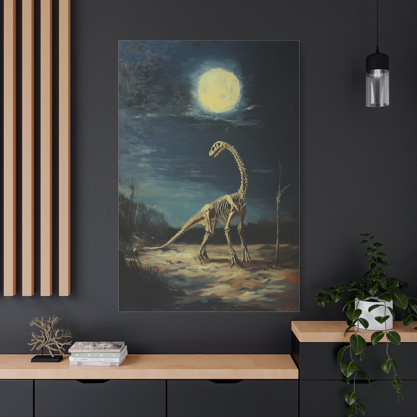 Réveil Mystique Sous la Lune Pâle