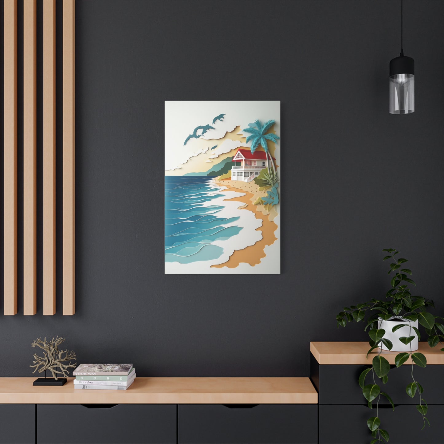 Évasion Tropicale : Art de Rêve