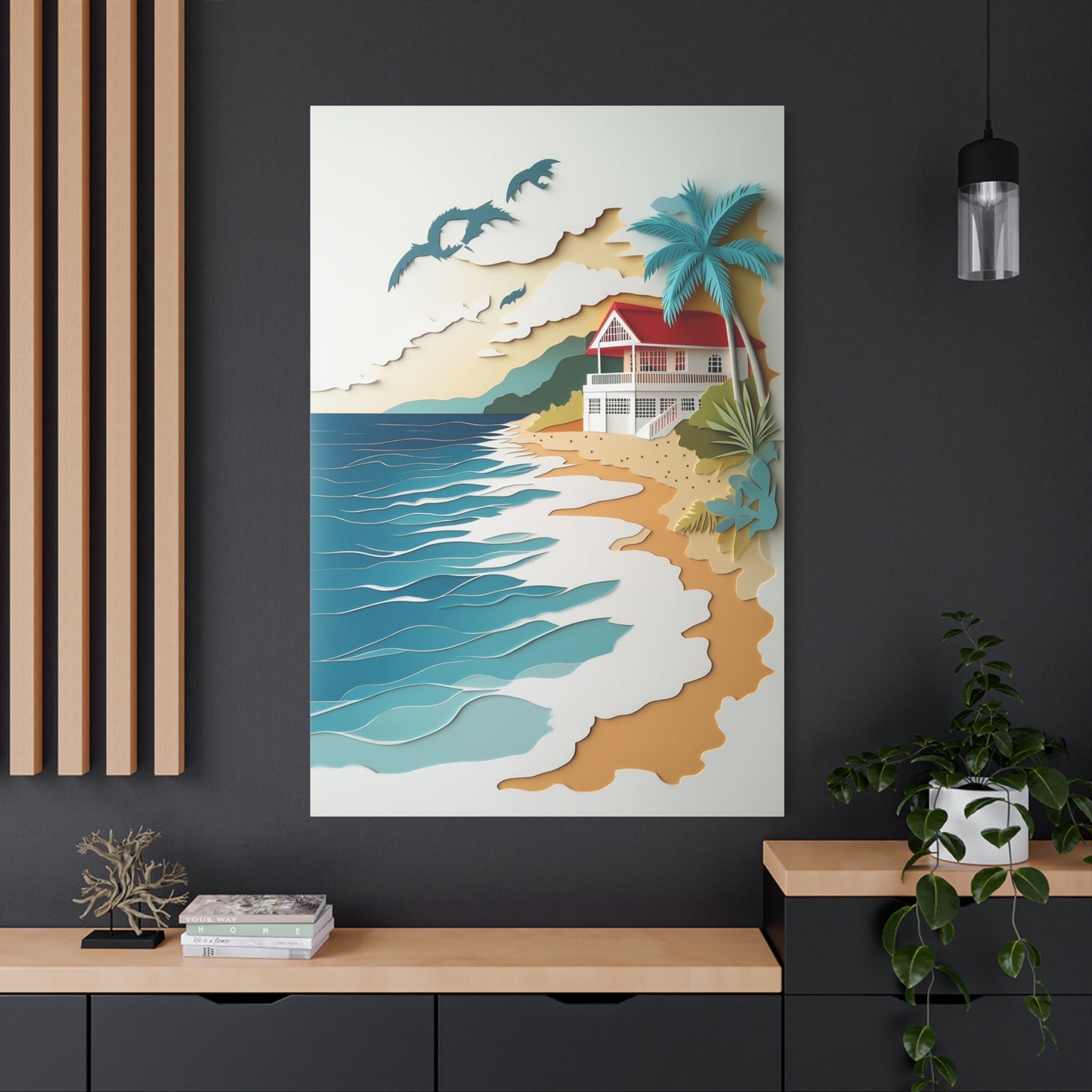 Évasion Tropicale : Art de Rêve