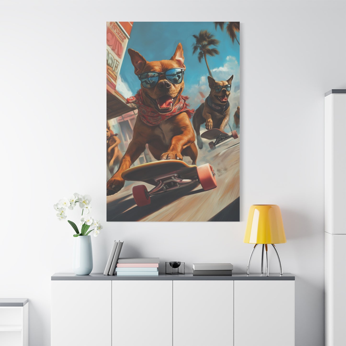 Chiens Sur Skateboards : Aventure et Liberté !
