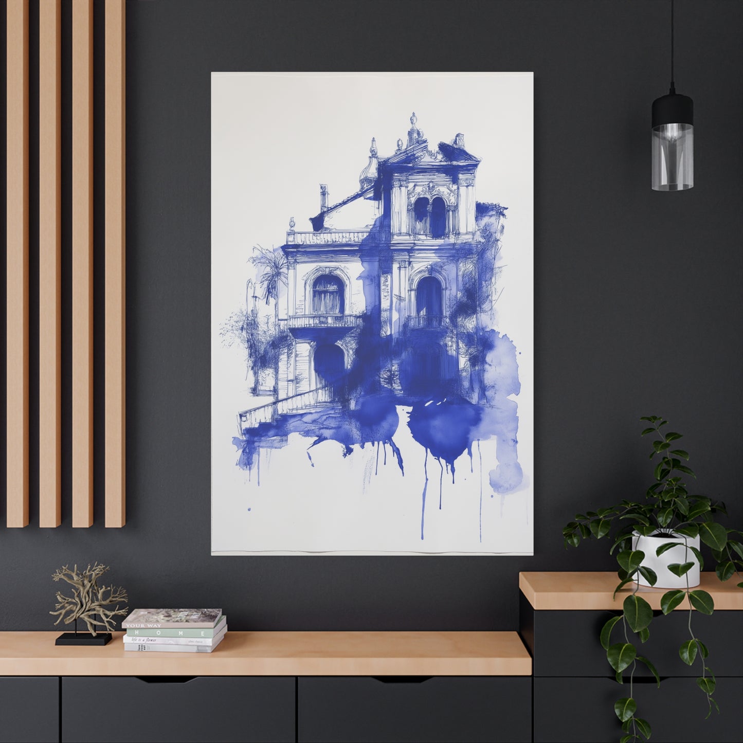 Élégance Bleue : Château Mystérieux