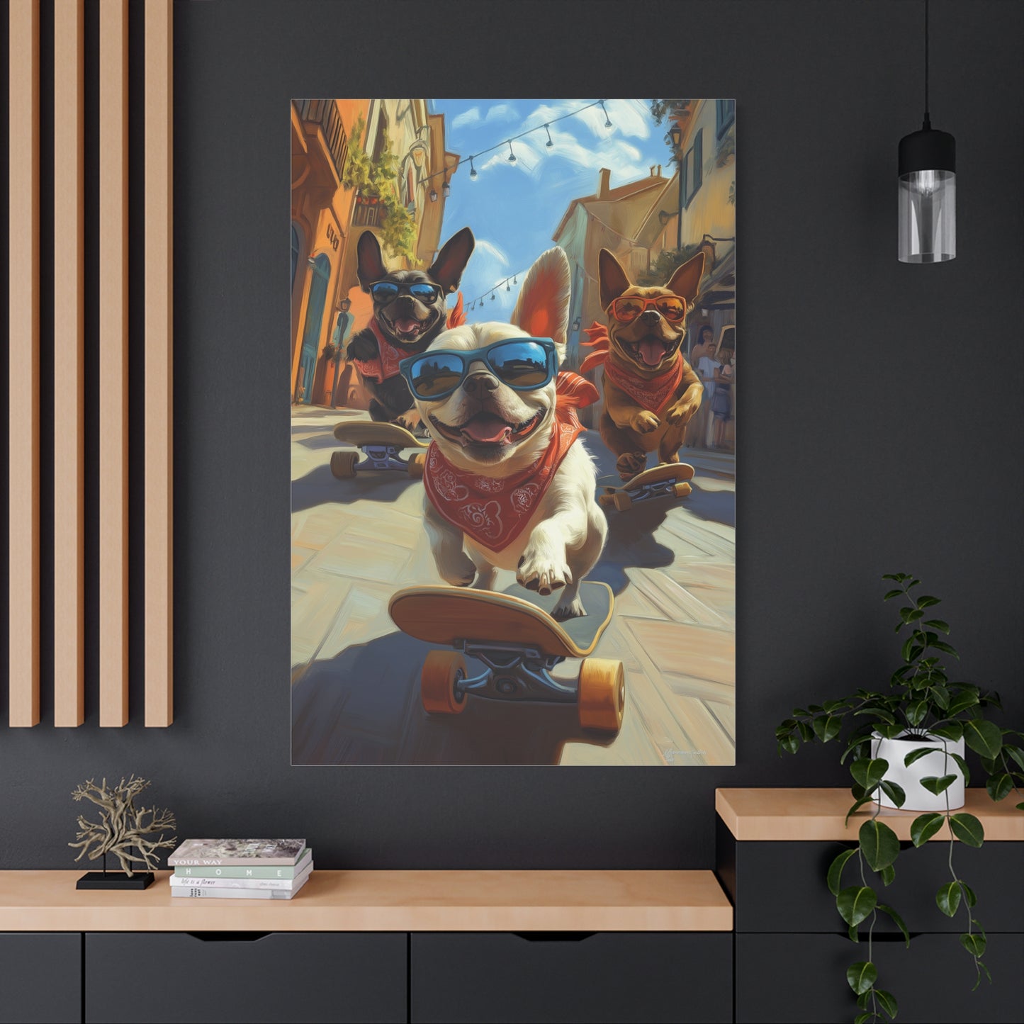 Chiens Skateurs : Aventure et Sourires !