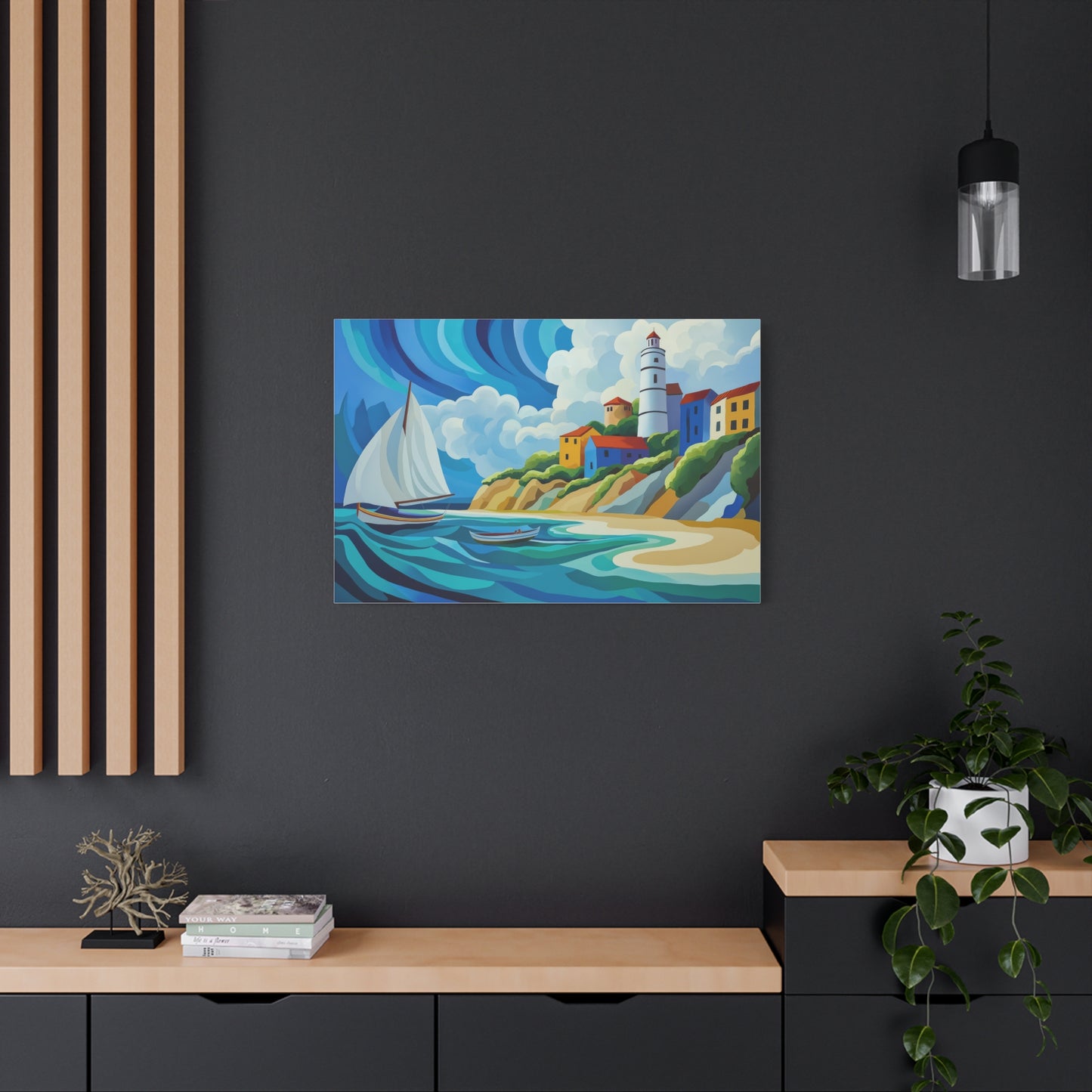 Évasion Maritime en Couleurs Vibrantes