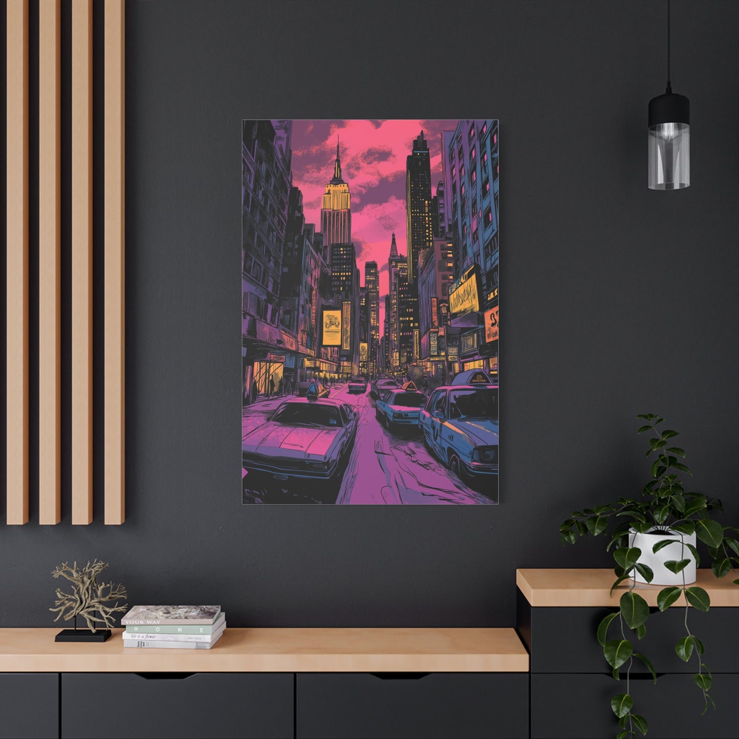 Crépuscule Urbain à New York