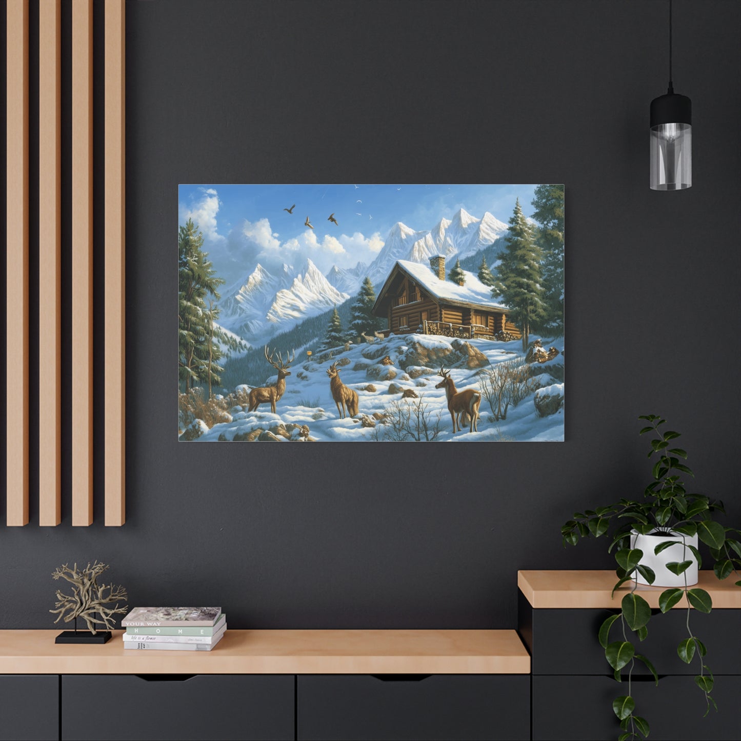 Évasion Montagnarde : Sérénité Neigeuse