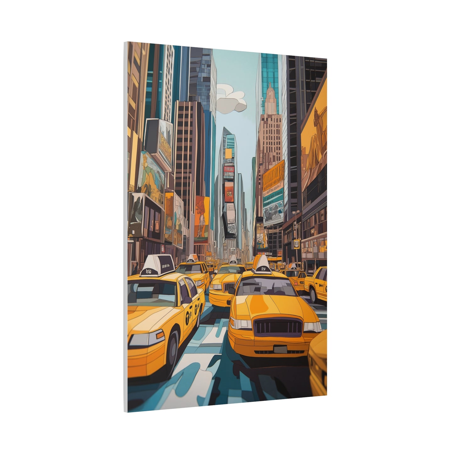 Vibrant New York : Taxis et Skylines