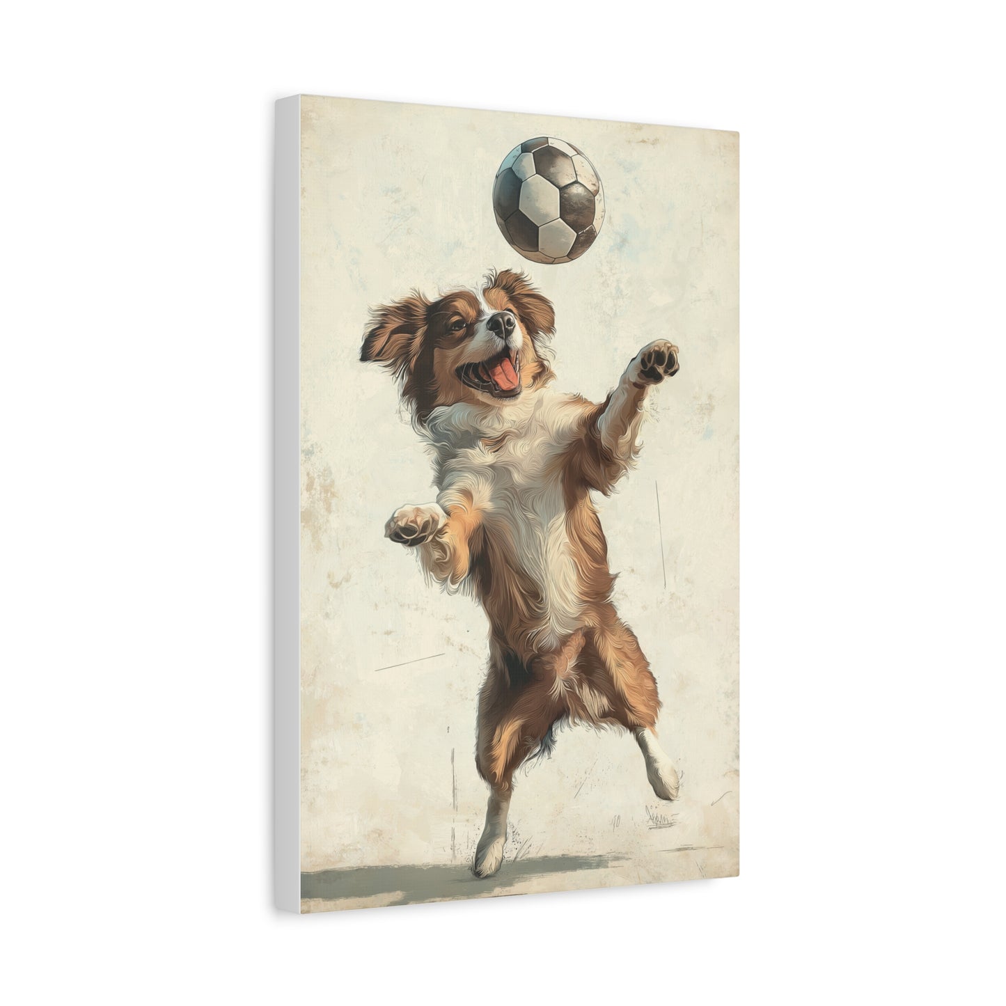 Champion de Football à Quatre Pattes
