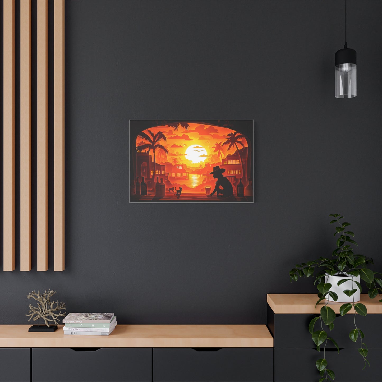 Évasion au Crépuscule Tropical