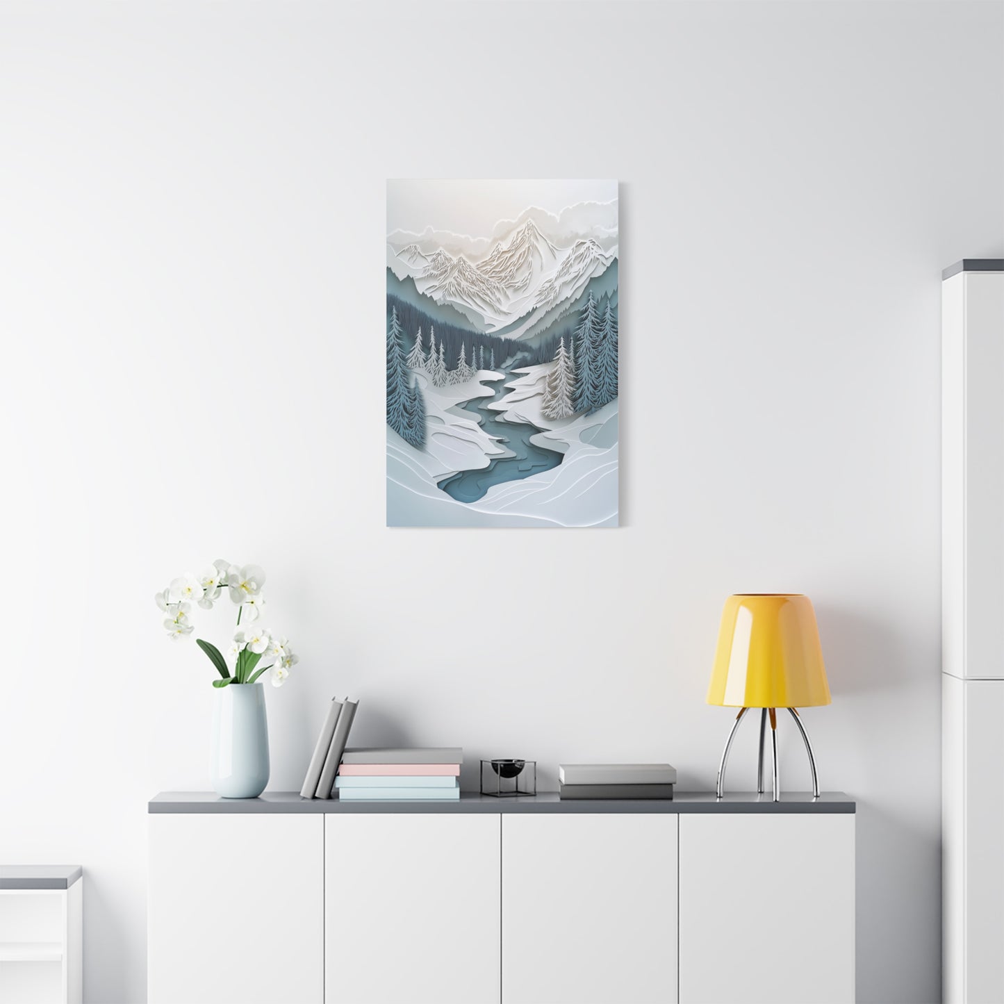 Magie Hivernale : Papier en Relief