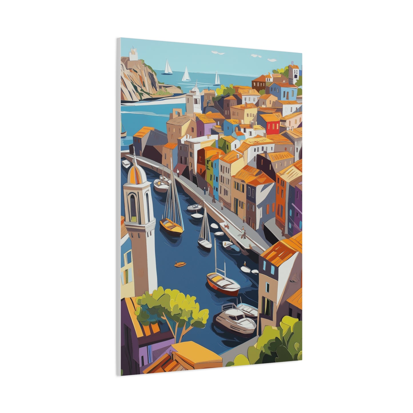Évasion Ensoleillée Sur Port Méditerranéen