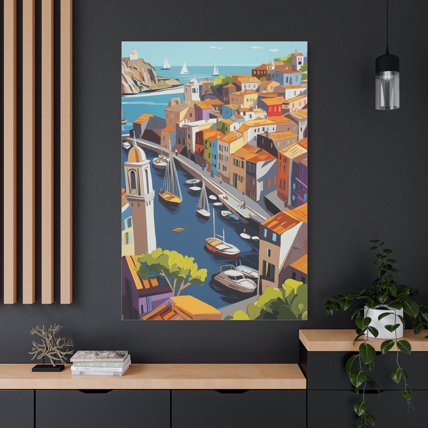 Évasion Ensoleillée Sur Port Méditerranéen