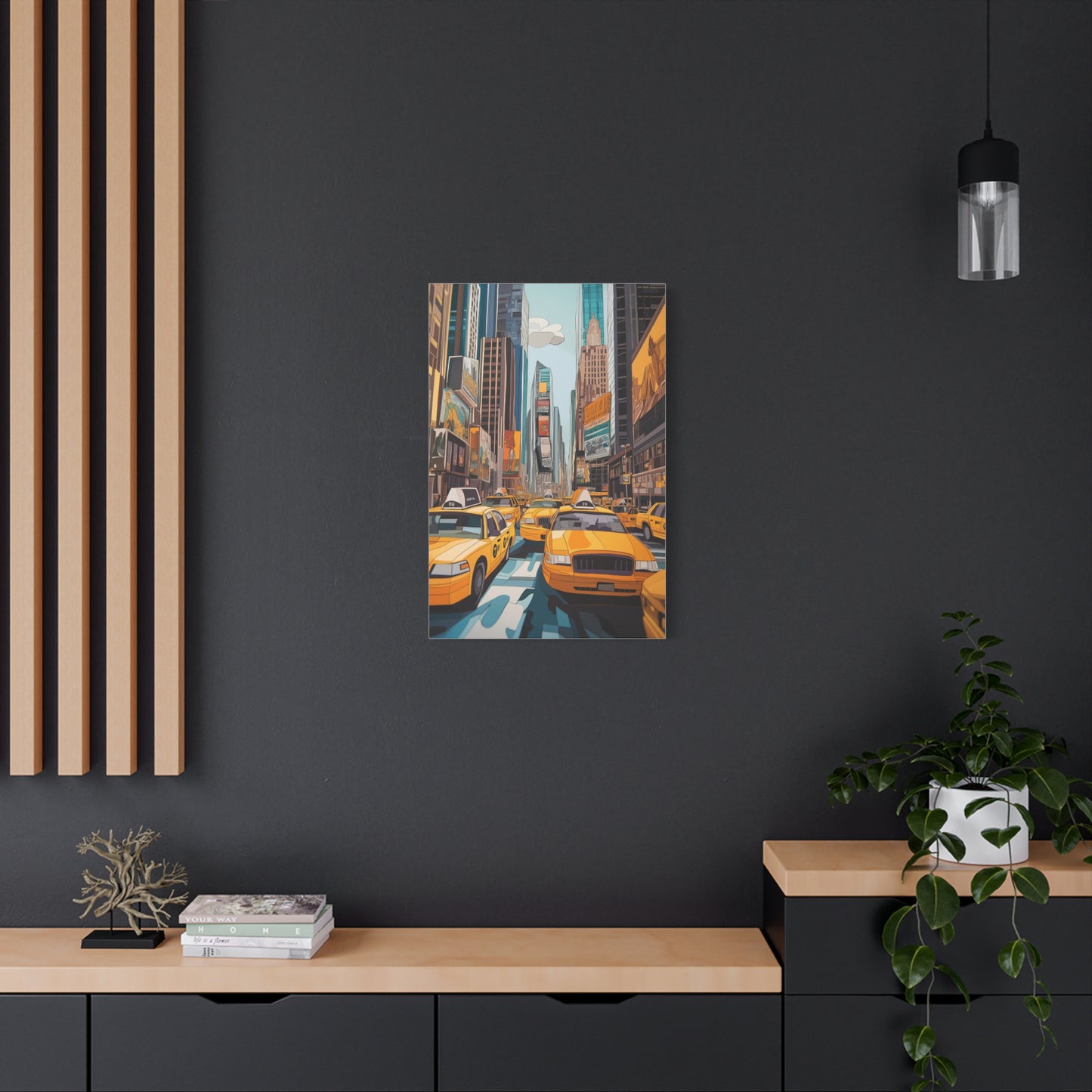 Vibrant New York : Taxis et Skylines