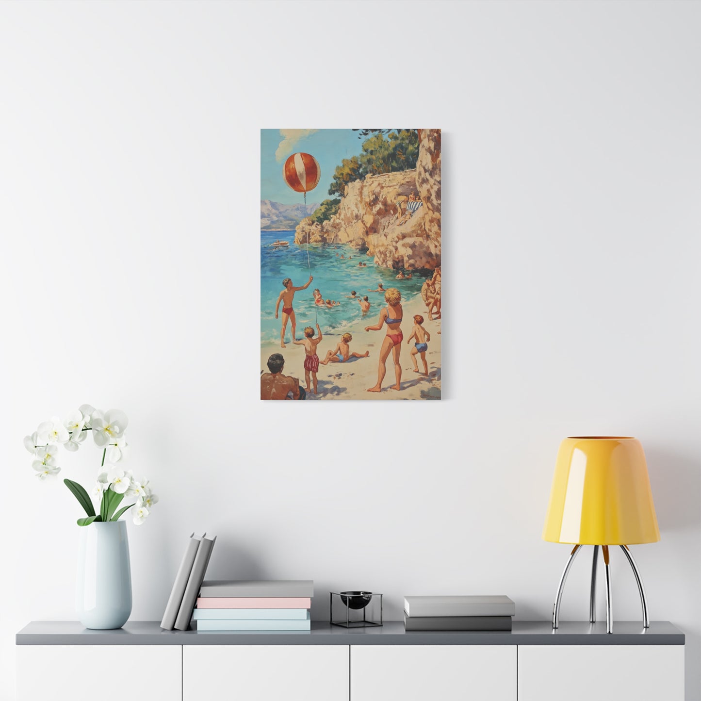 Évasion Ensoleillée sur la Plage Méditerranéenne