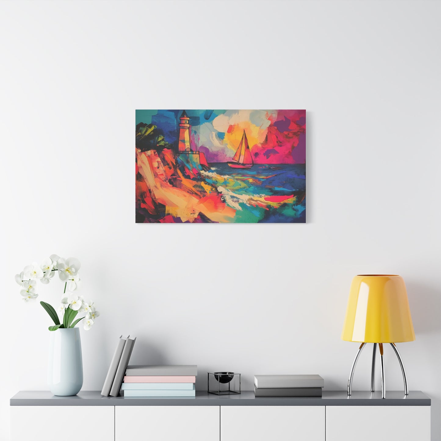 Évasion Colorée en Bord de Mer