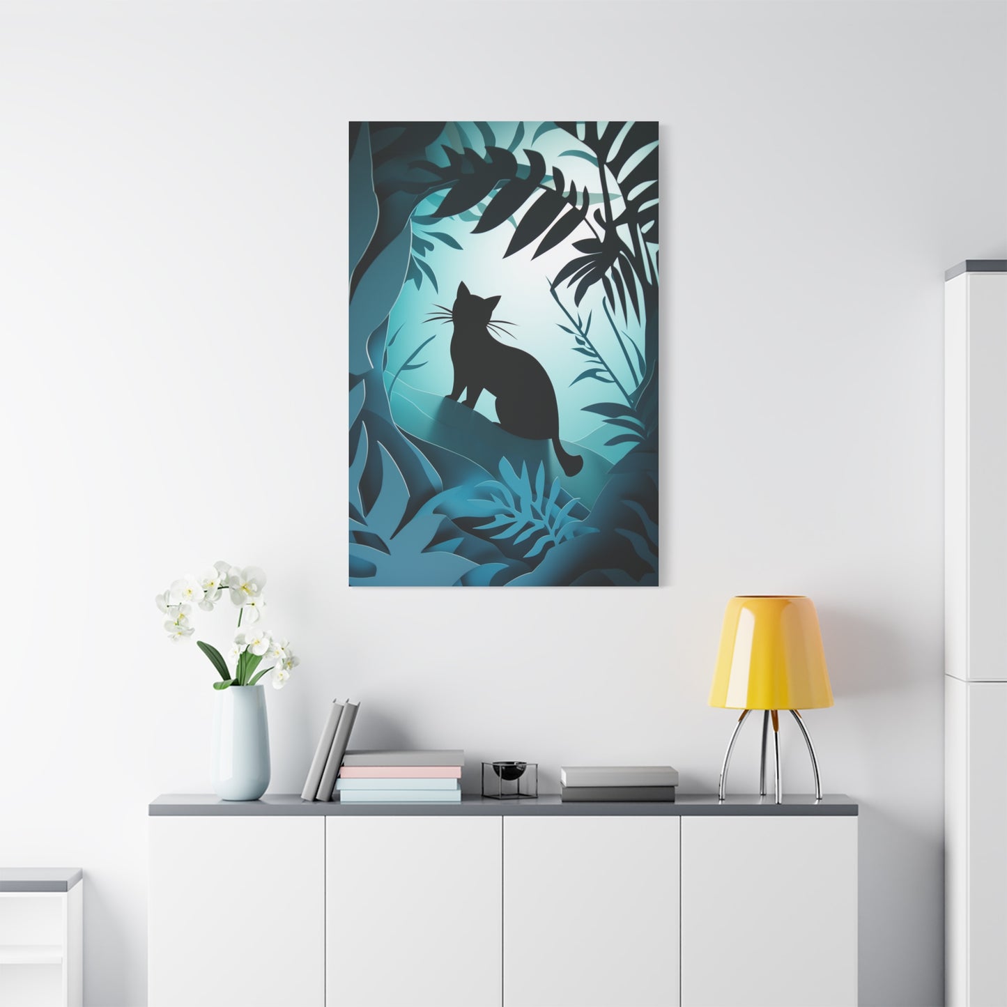 Mystère Félin dans la Jungle Sereine