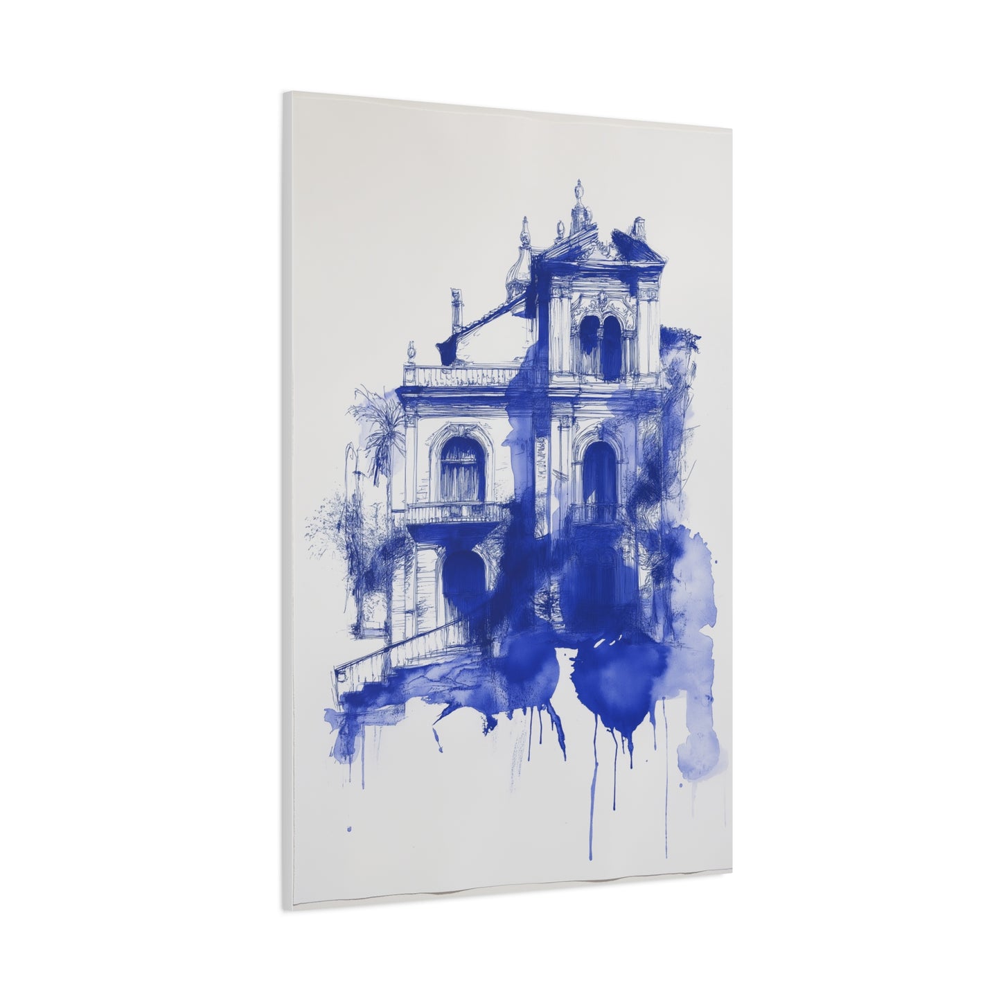 Élégance Bleue : Château Mystérieux