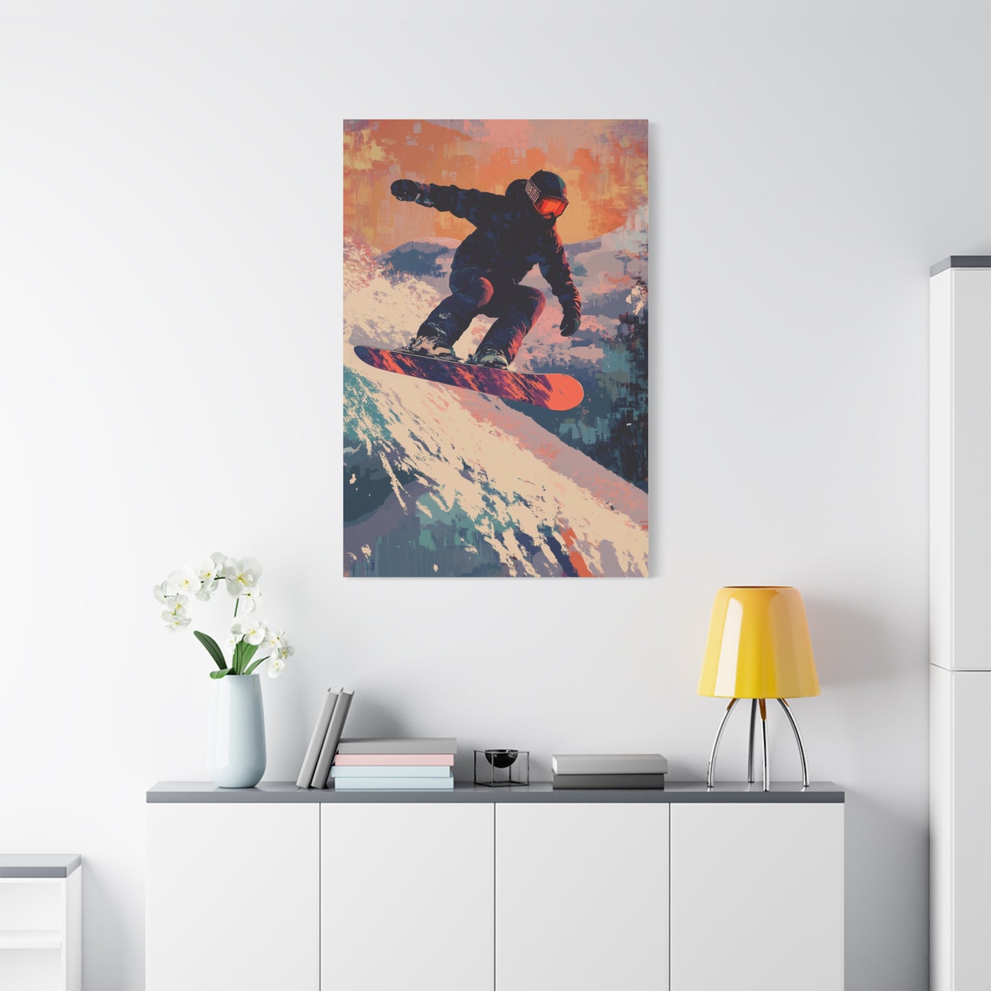 Snowboarder en Action: Vivez l'Adrénaline!