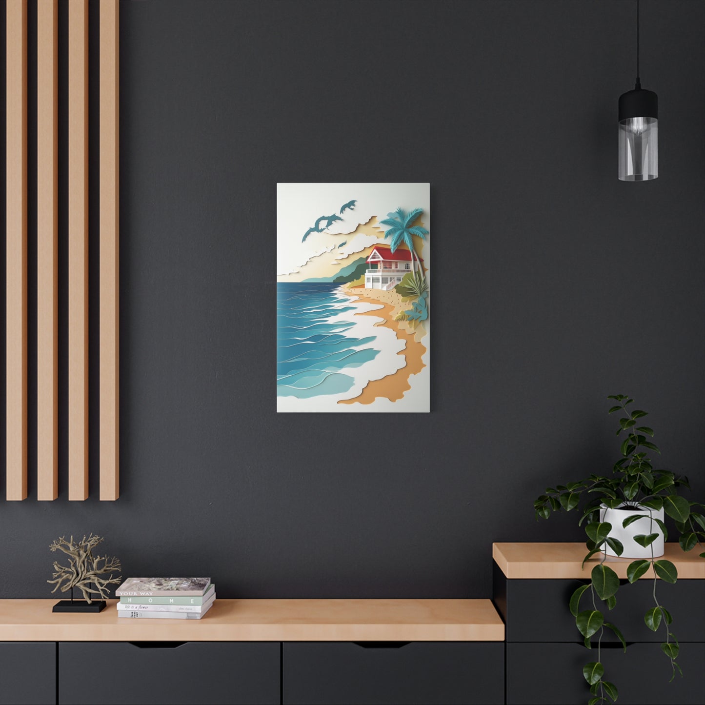 Évasion Tropicale : Art de Rêve