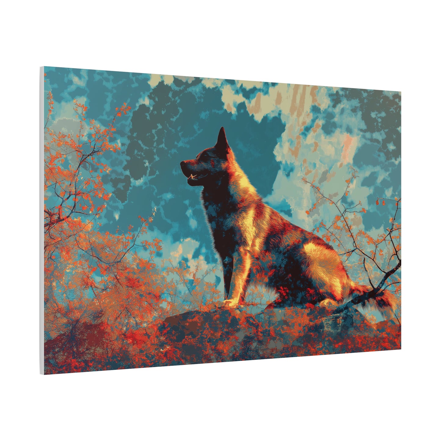 Gardien des couleurs vibrantes