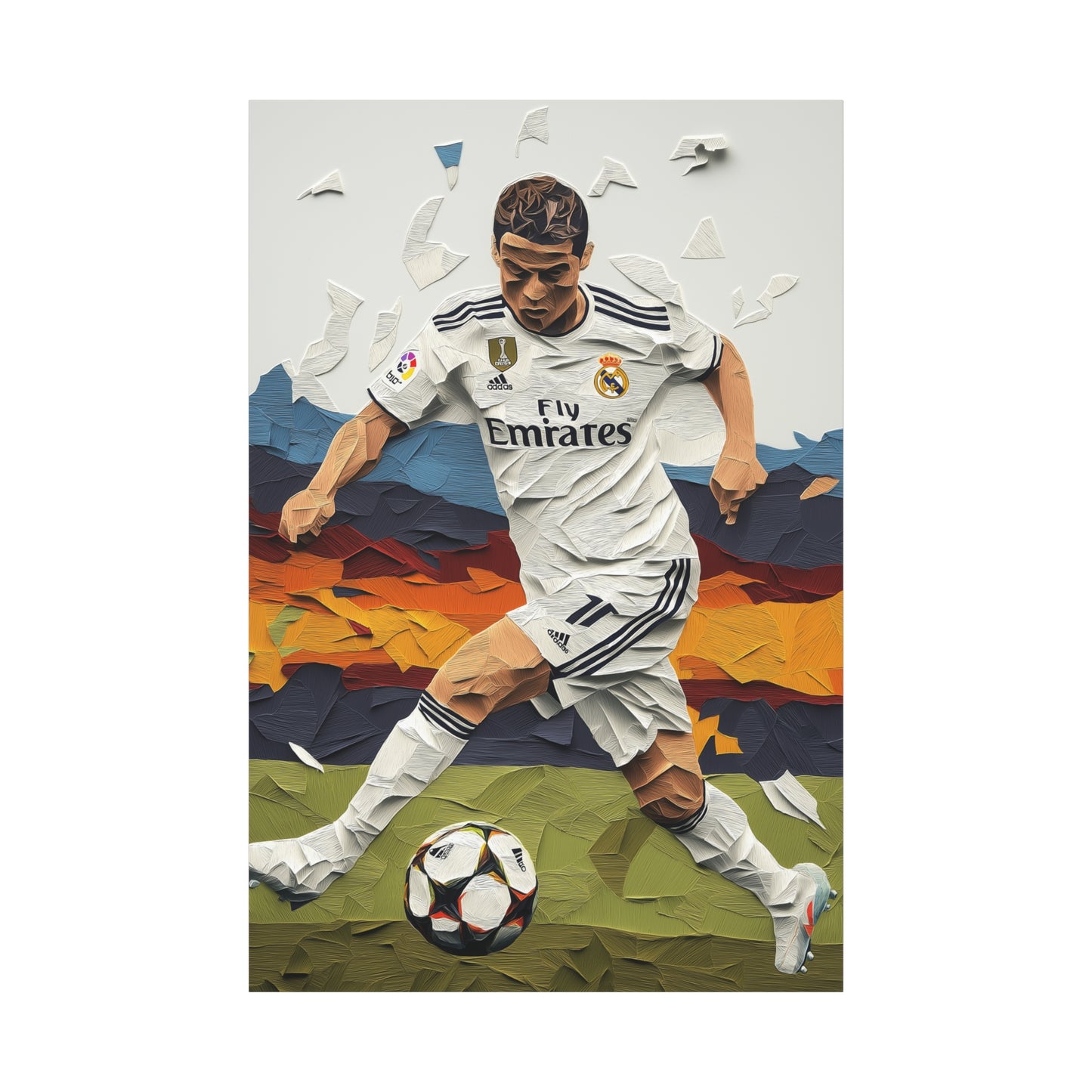 Ronaldo en Papercut