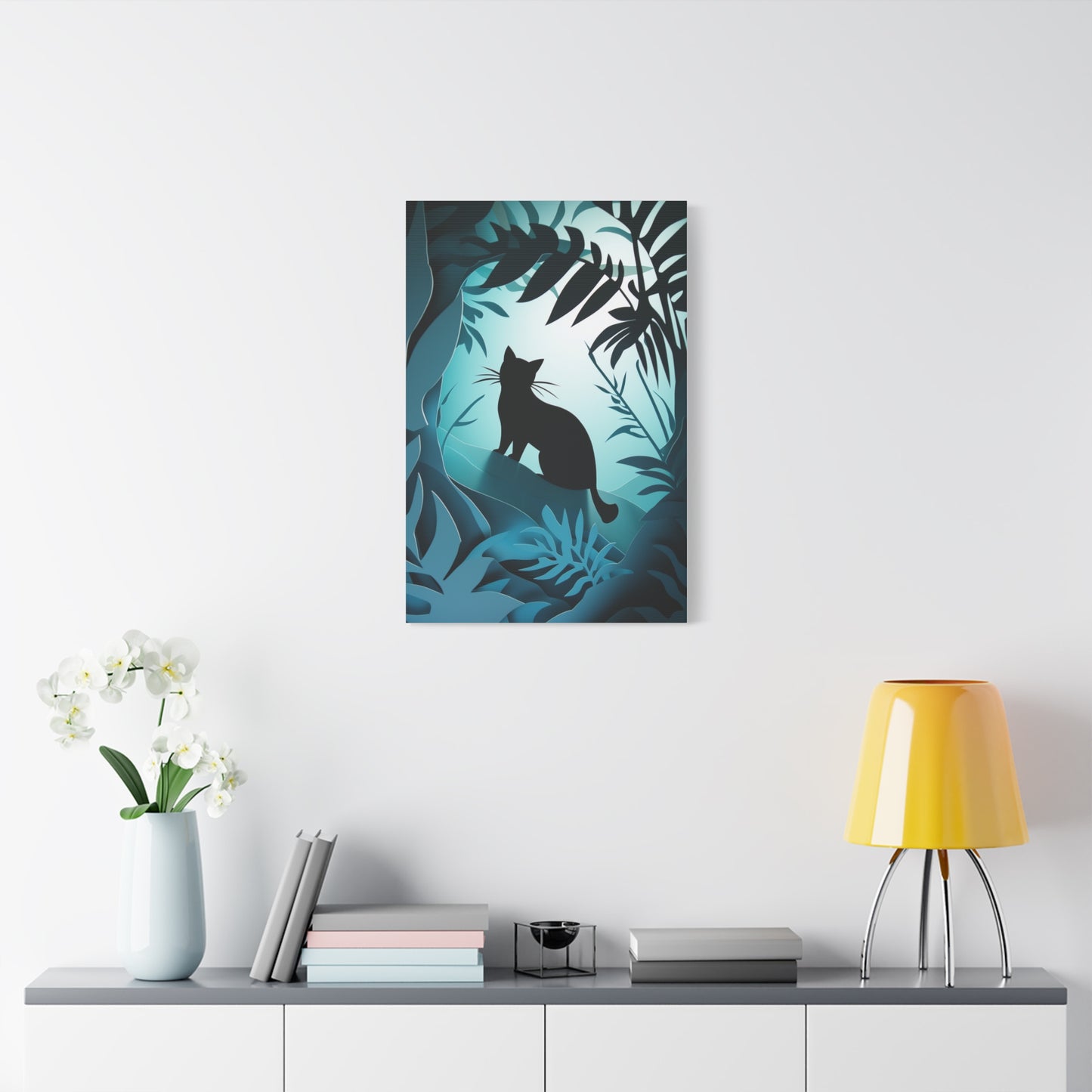 Mystère Félin dans la Jungle Sereine