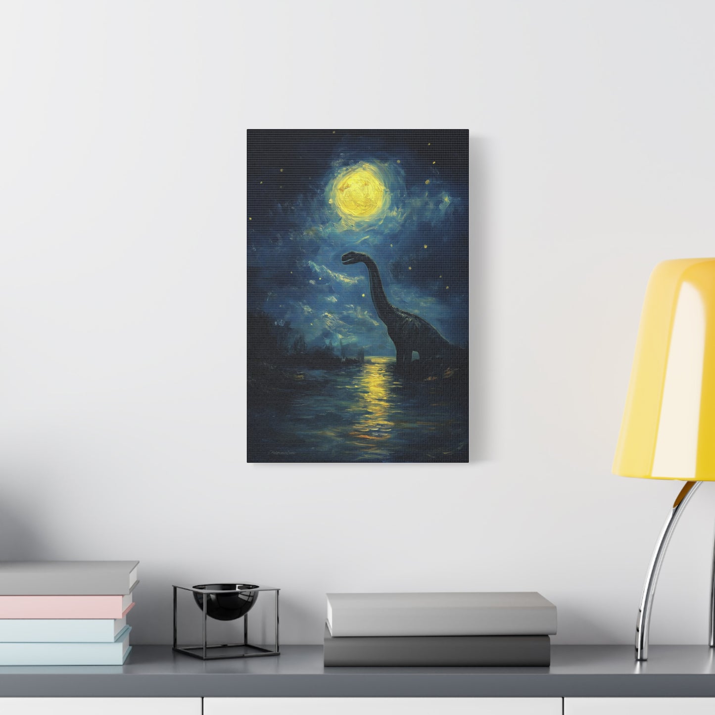 Sous la Lune, le Géant Éveille sa Nuit