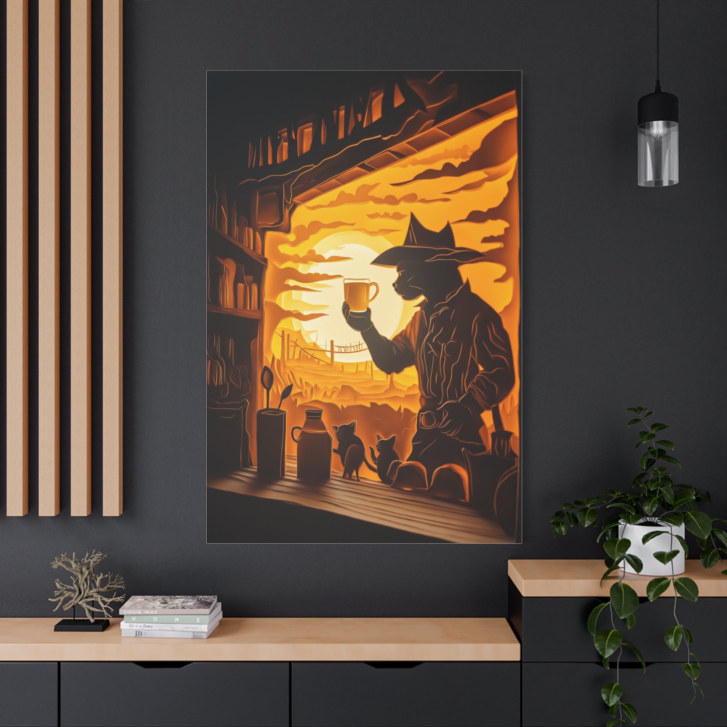 Mystère du Far West Félin