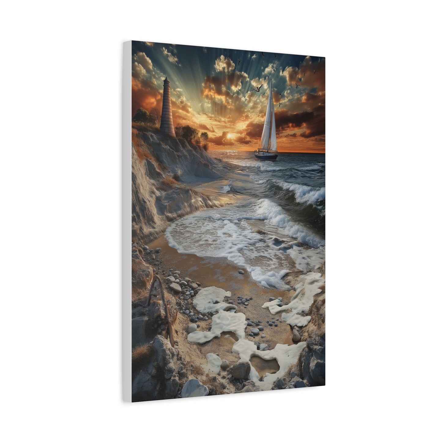 Évasion au Coucher du Soleil Marin