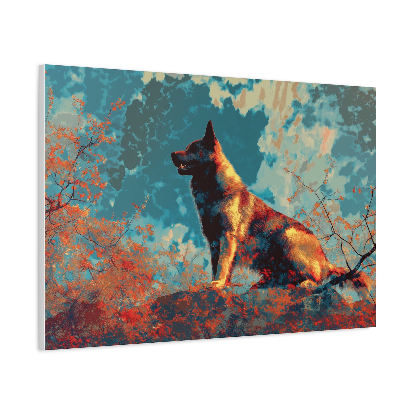 Gardien des couleurs vibrantes